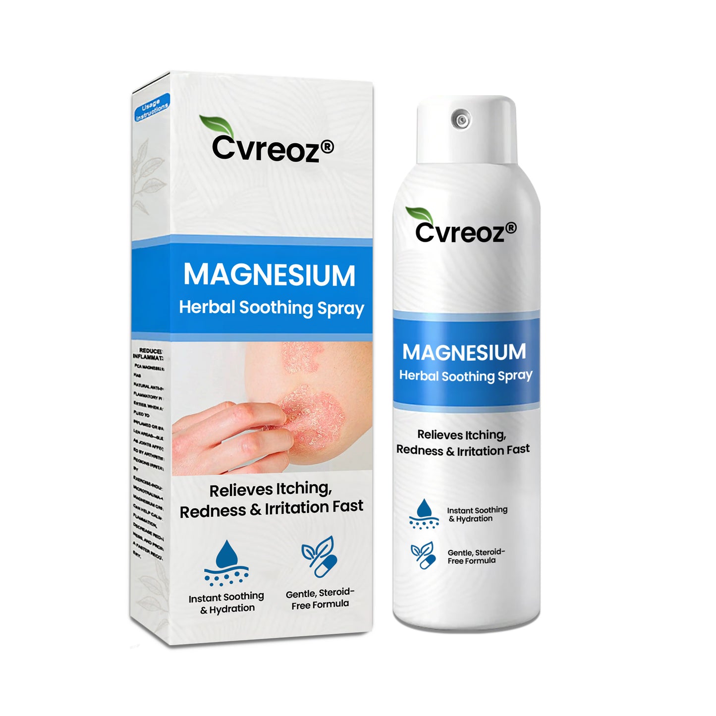 ✅ Official Store: Cvreoz® Magnesium Herbal Psoriasis Spray ⚕️ FDA Certified (offer)