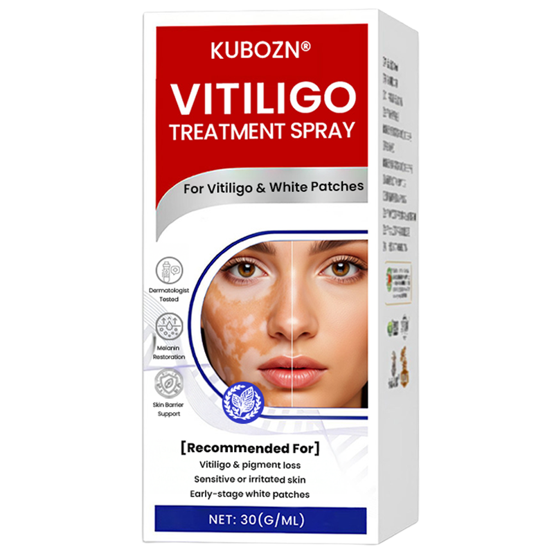 Kubozn® Vitiligo Treatment Spray 🌿 Herbal Formula Certified — (Supports Repigmentation, Prevents New Spots, and Restores Natural Skin Tone Without Steroids)