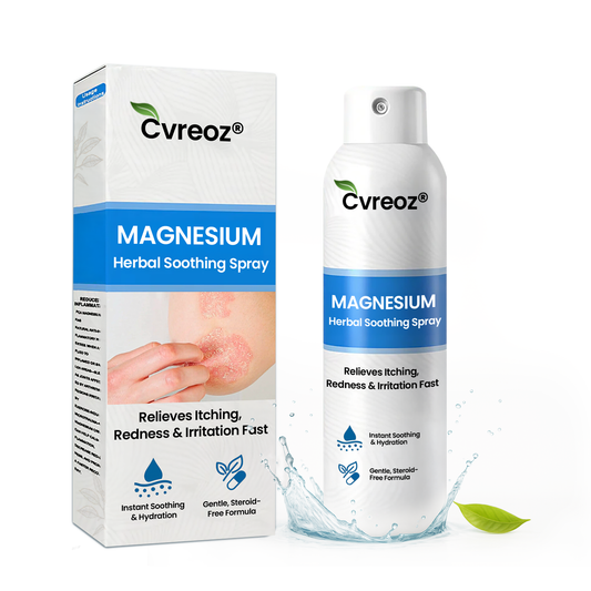 ✅  Official Store: Cvreoz® Magnesium Herbal Psoriasis Spray ⚕️ FDA Certified