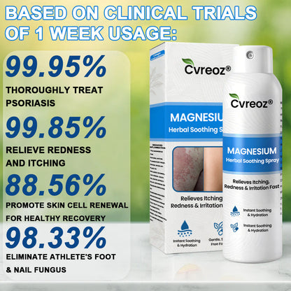✅  Official Store: Cvreoz® Magnesium Herbal Psoriasis Spray ⚕️ FDA Certified (for the treatment of psoriasis and eczema, improvement of bacterial infections in the genital area, treatment of acne and warts, eliminates psoriasis and eczema, etc.) (zth)