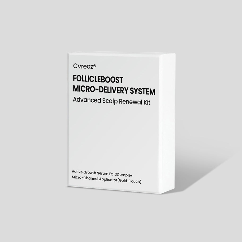 Cvreoz® FollicleBoost Micro-Delivery System Advanced Scalp Renewal Kit