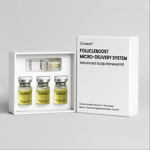 Cvreoz® FollicleBoost Micro-Delivery System Advanced Scalp Renewal Kit