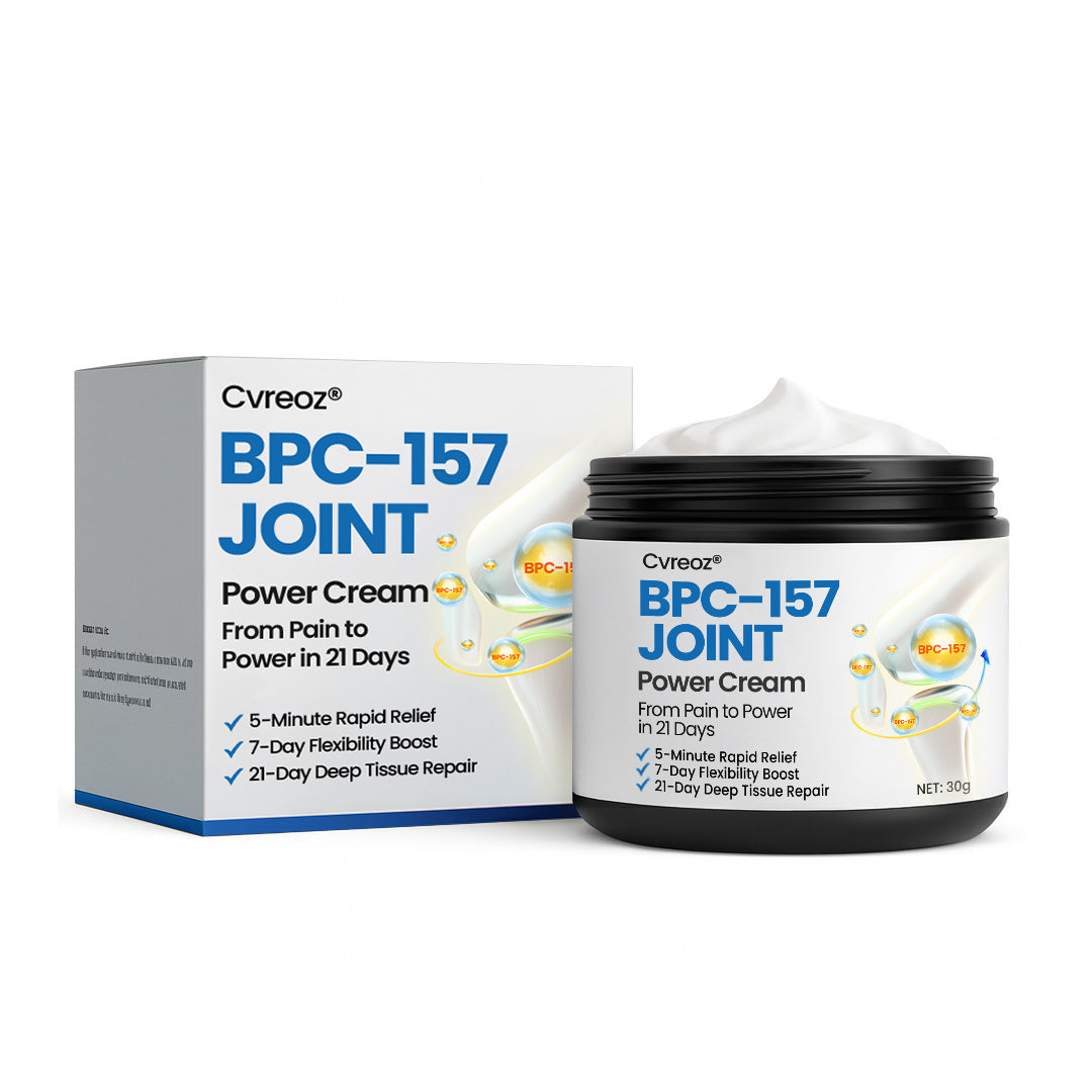 Cvreoz® BPC-157 Joint Repair Cream – Fast Pain Relief & Anti-Inflammatory Power