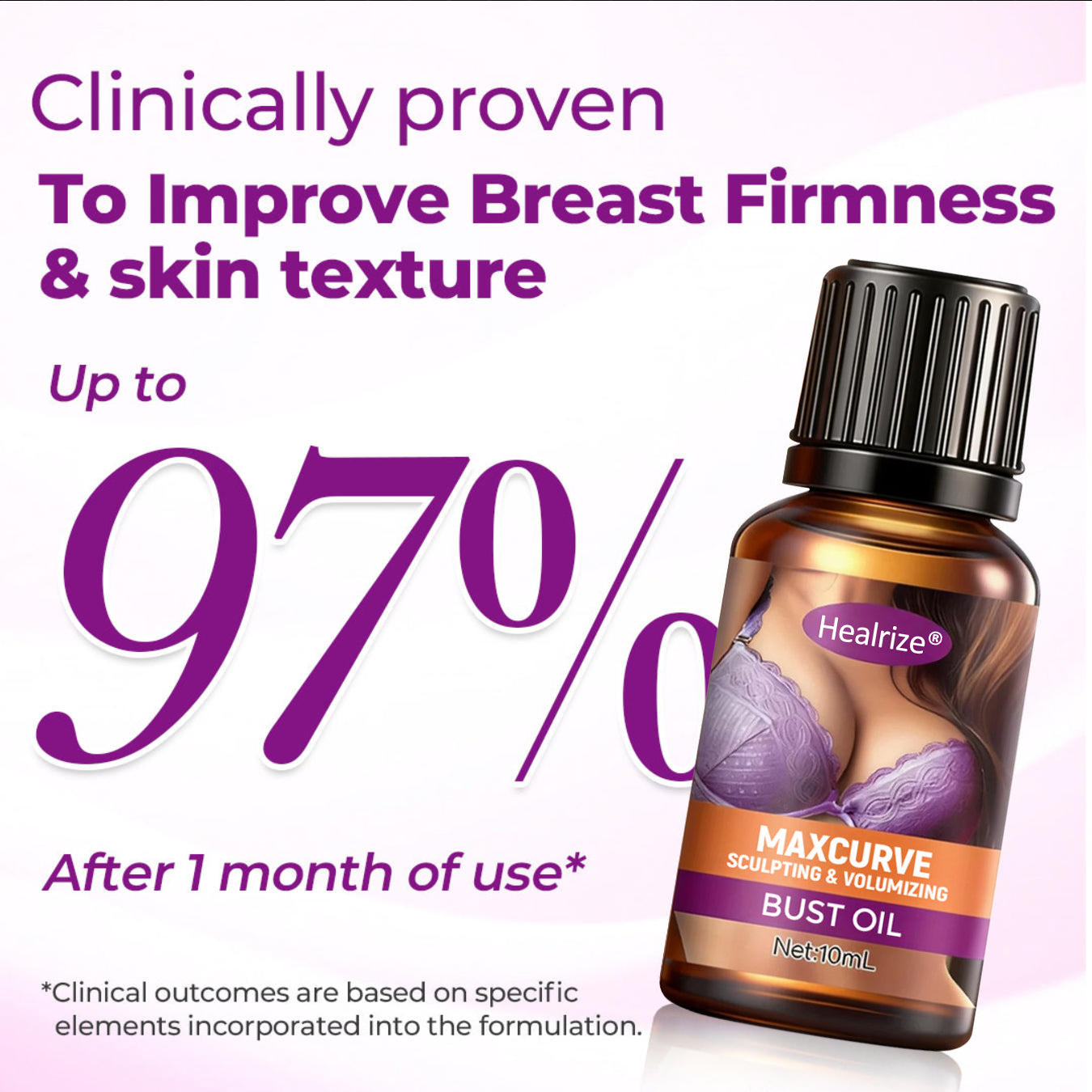 Healrize® MaxCurve Sculpting & Volumizing Bust Oil