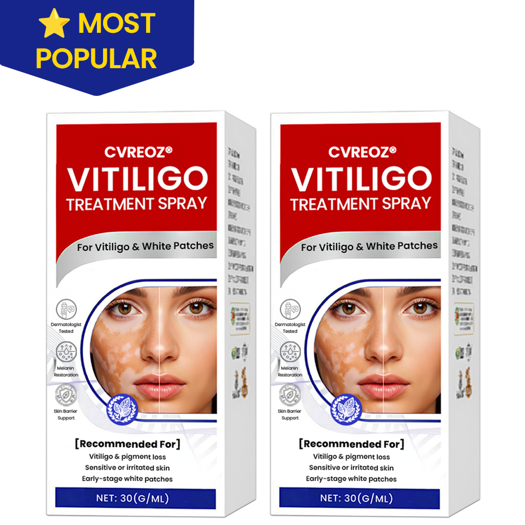 Cvreoz® Vitiligo Treatment Spray — Visible Results in Weeks, 100% Natural & Steroid-Free