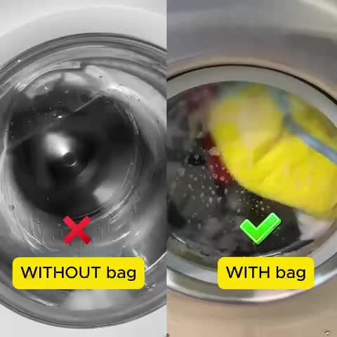 Roselli Shoe Cleaning Bag - Easy Shoe Laundry with 1,000+ Soft Fibers