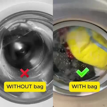 Roselli Shoe Cleaning Bag - Easy Shoe Laundry with 1,000+ Soft Fibers