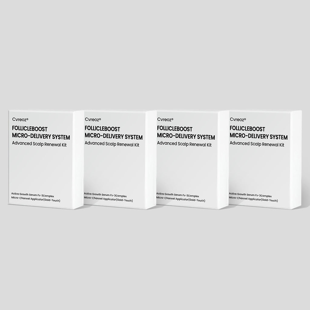 Cvreoz® FollicleBoost Micro-Delivery System Advanced Scalp Renewal Kit