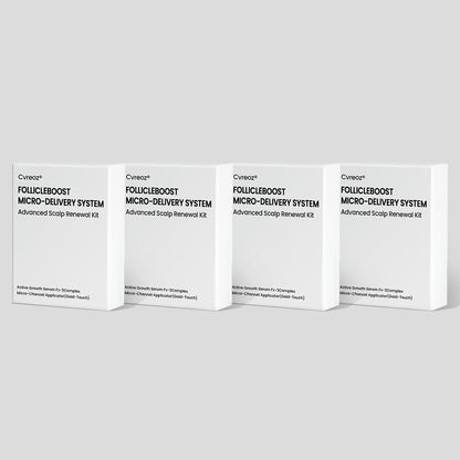 Cvreoz® FollicleBoost Micro-Delivery System Advanced Scalp Renewal Kit