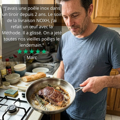 Poêle inoxydable