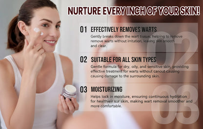 Cvreoz® OryzaClear Wart & Tag Remover Cream 👨‍⚕️ FDA Approved (Gentle & Effective Formula for Smoother Skin)