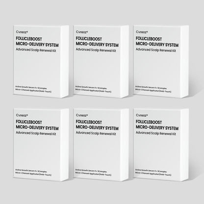 Cvreoz® FollicleBoost Micro-Delivery System Advanced Scalp Renewal Kit