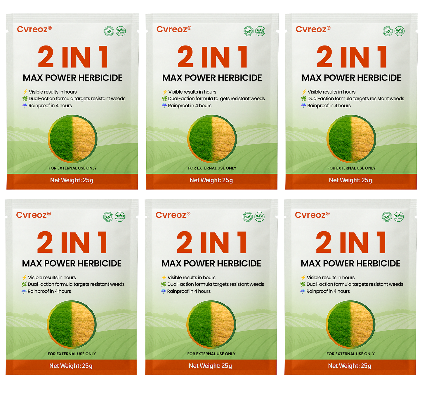 🌿 Cvreoz® 2-in-1 Weed Killer | Same-Day Results & Kills Roundup-Resistant Weeds