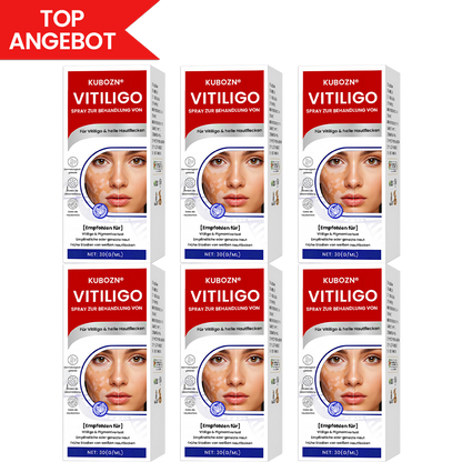 Kubozn® Vitiligo Treatment Spray 🌿 Herbal Formula Certified — (Supports Repigmentation, Prevents New Spots, and Restores Natural Skin Tone Without Steroids)