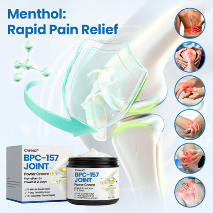 Cvreoz® BPC-157 Joint Repair Cream – Fast Pain Relief & Anti-Inflammatory Power