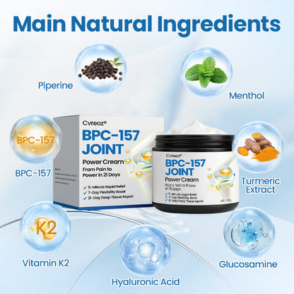 Cvreoz® BPC-157 Joint Repair Cream – Fast Pain Relief & Anti-Inflammatory Power