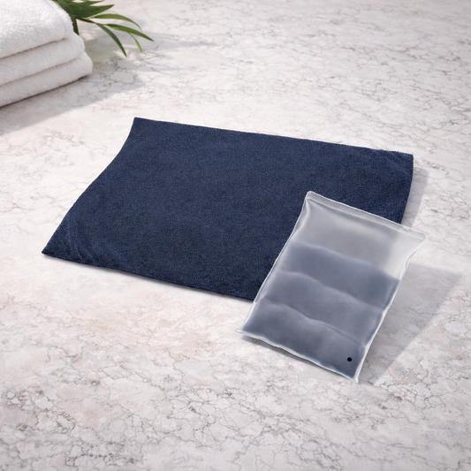 KUBOZN® 3 Pack Microfiber Twisted-Loop Quick-Dry Towels