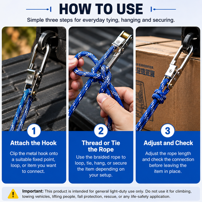 Kubozn® Multi-functional rope tensioner