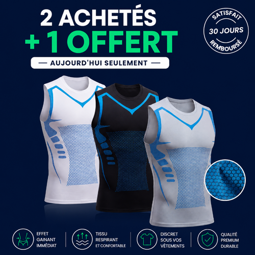 FitCore - Débardeur de Compression Gainant