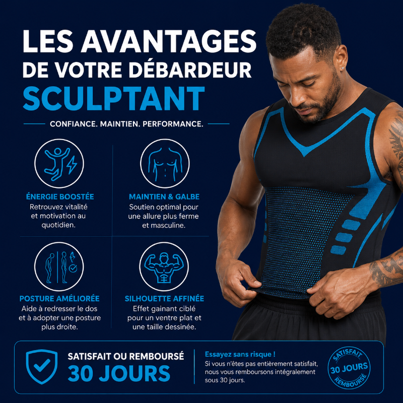 FitCore - Débardeur de Compression Gainant
