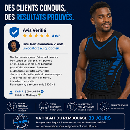 FitCore - Débardeur de Compression Gainant