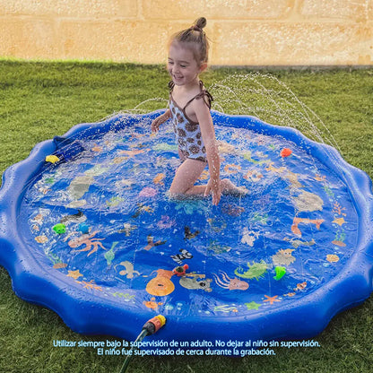 KiddoSpace XL 150 cm Alfombrilla de chapoteo para niños