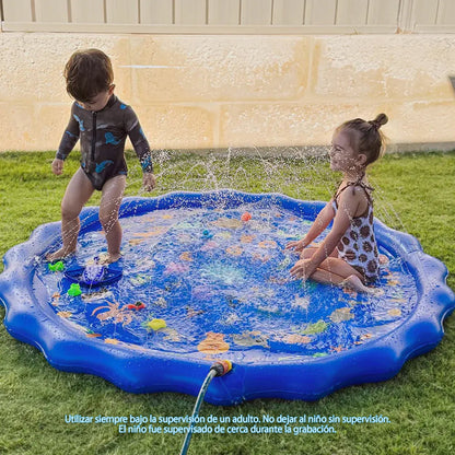 KiddoSpace XL 150 cm Alfombrilla de chapoteo para niños