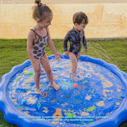 KiddoSpace XL 150 cm Alfombrilla de chapoteo para niños