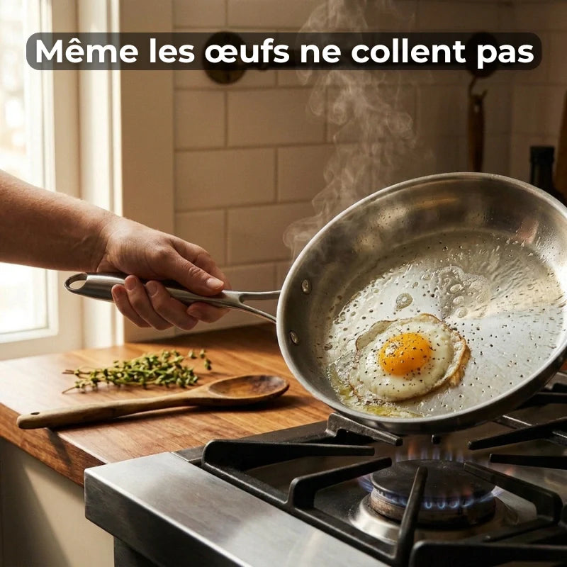 Poêle inoxydable