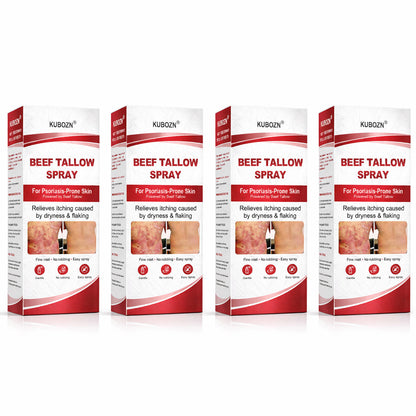 KUBOZN® Tallow Spray — The No-Rub Relief for Psoriasis-Prone Skin✨