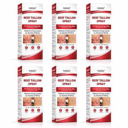 KUBOZN® Tallow Spray — The No-Rub Relief for Psoriasis-Prone Skin✨